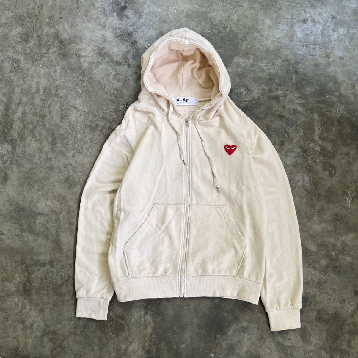 Comme des Garcons Play Comme Des Garcons Zip Hoodie Size US M / EU 48-50 / 2 - 1 Thumbnail