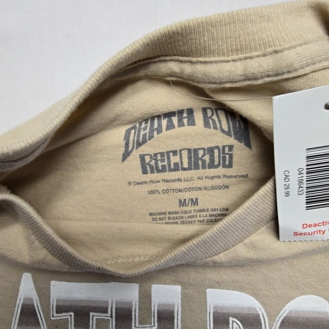 Death Row Records Death Row Records Graphic Tee Dogs Beige Medium Shirt Size US M / EU 48-50 / 2 - 4 Thumbnail