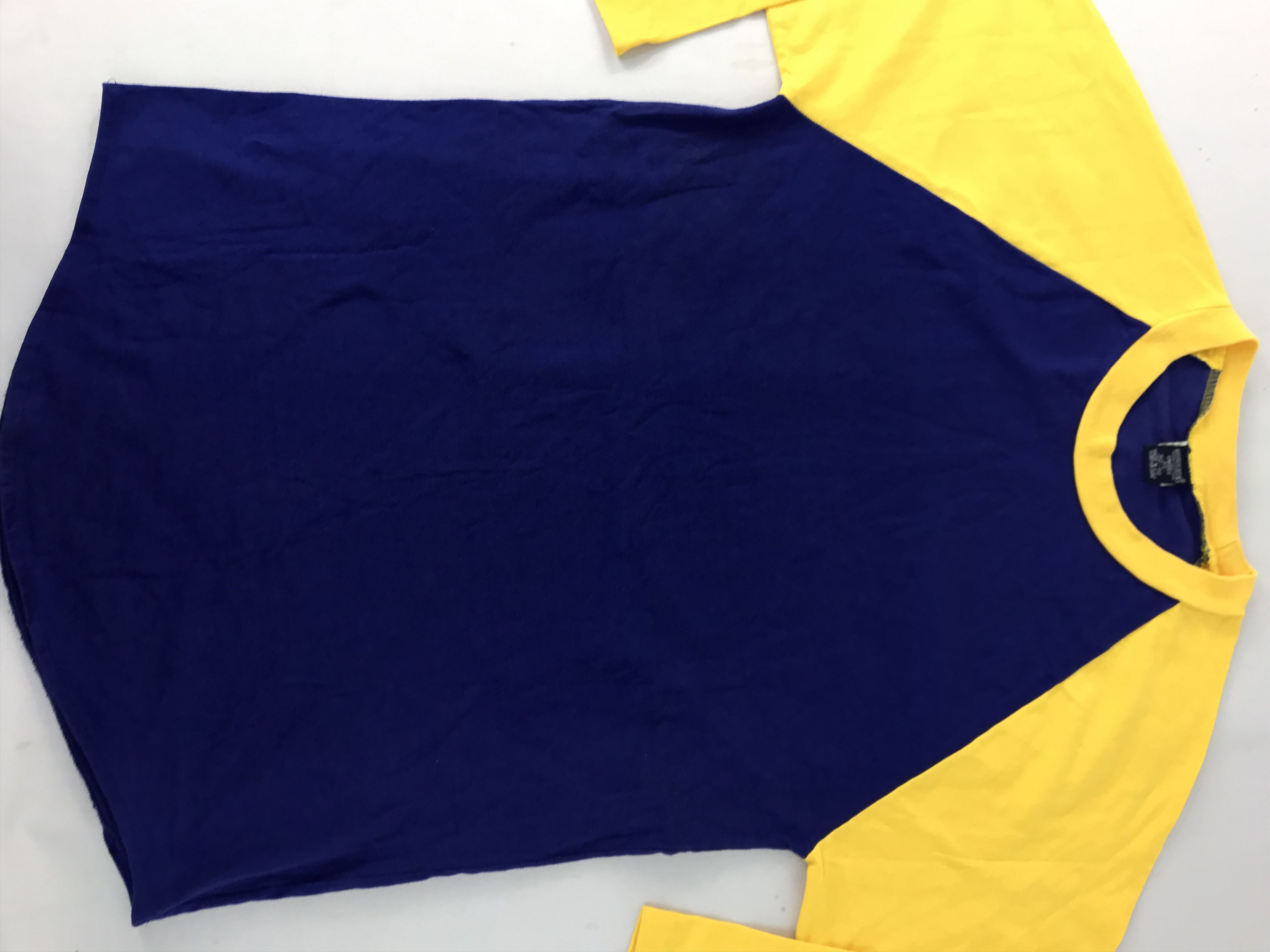Lands' End 80s 90s Lands ‘ End Raglan 3/4 Longsleeve Plain Tee Size US S / EU 44-46 / 1 - 3 Thumbnail