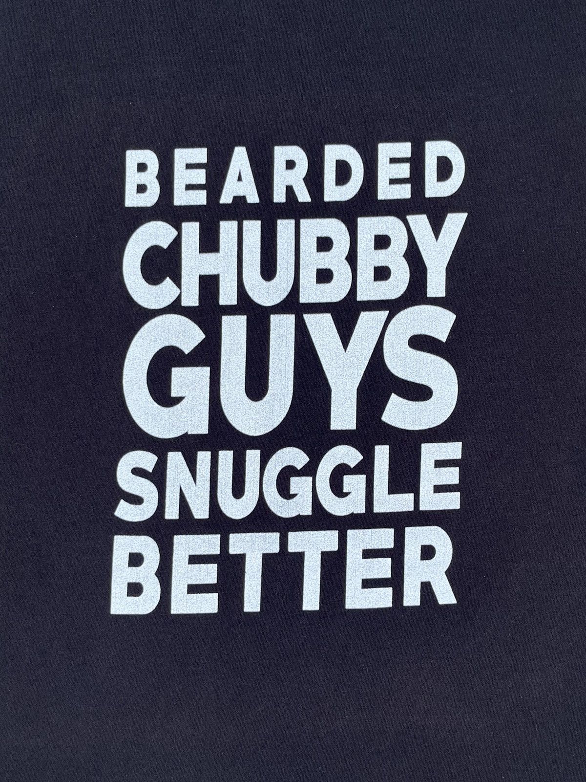 Vintage VINTAGE Y2K ADULT HUMOR “BEARDED CHUBBY GUYS” FUNNY T-SHIRT Size US XL / EU 56 / 4 - 4 Thumbnail