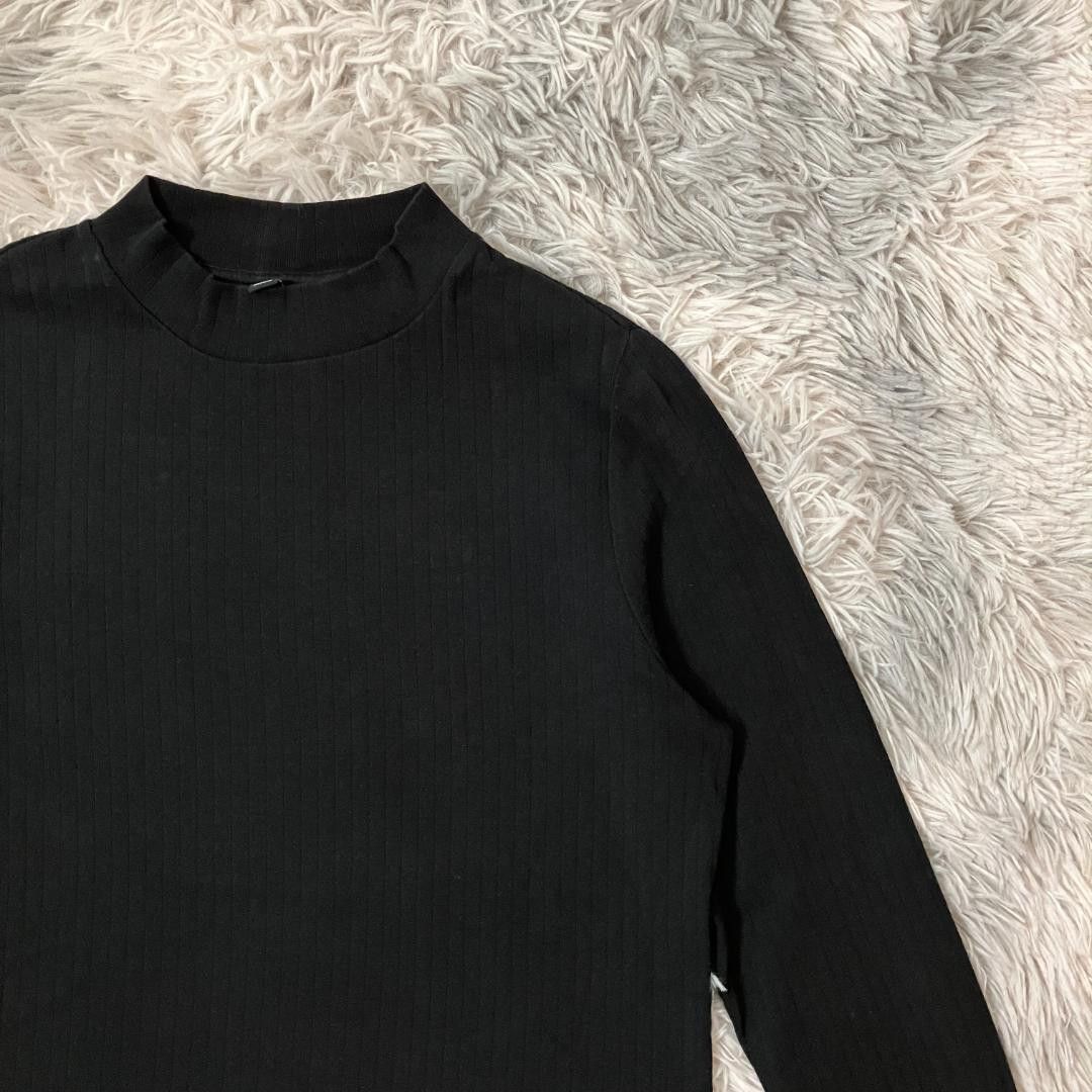 Uniqlo Uniqlo ribbed mock neck l/S shirt Size US XL / EU 56 / 4 - 4 Thumbnail