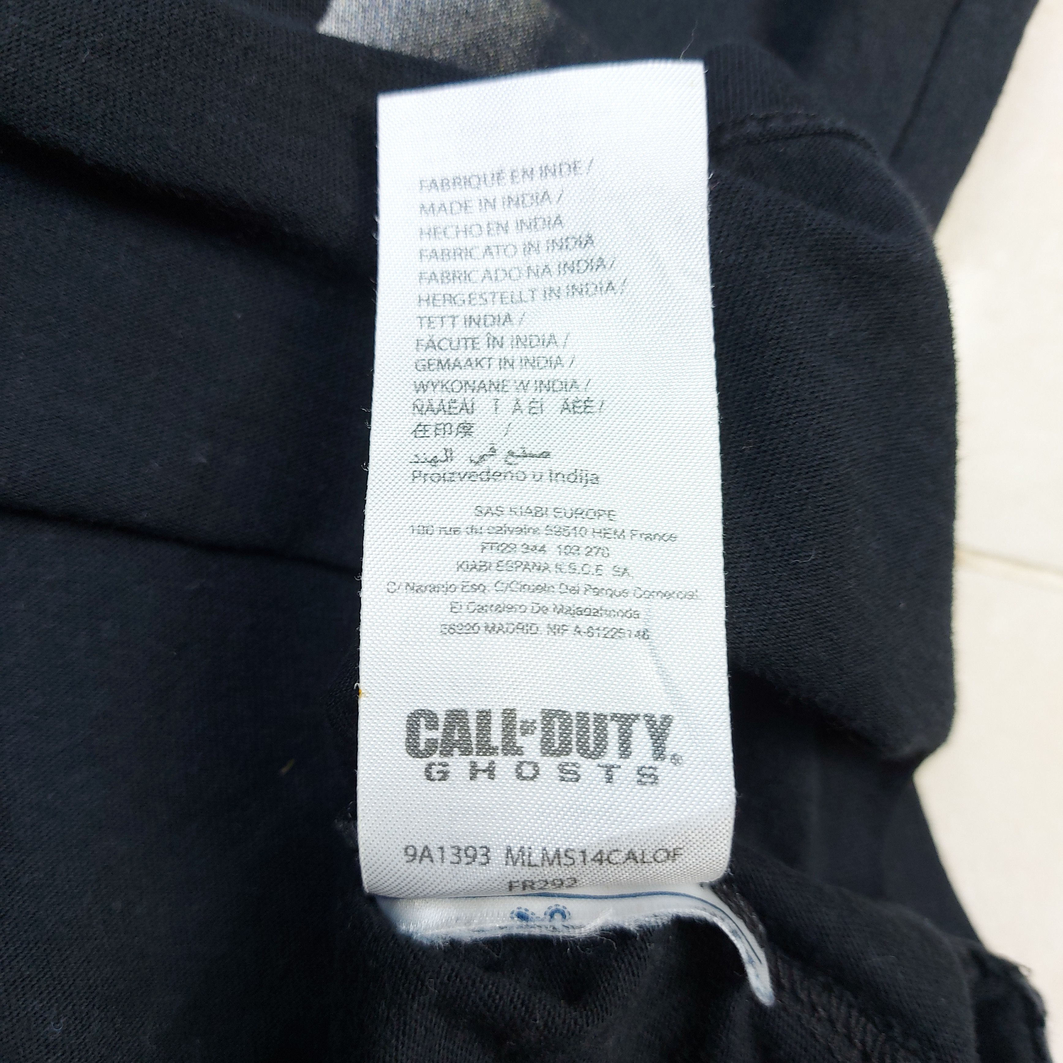 Playstation 2013 Call Of Duty Ghosts Activision Official TEE Size US M / EU 48-50 / 2 - 13 Thumbnail