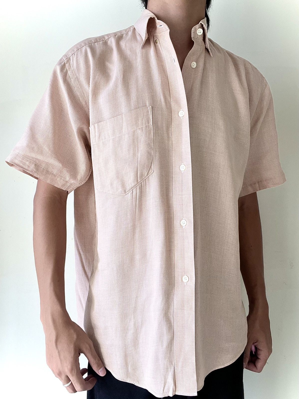 Issey Miyake Issey Miyake Orange Shirt Size US L / EU 52-54 / 3 - 2 Thumbnail