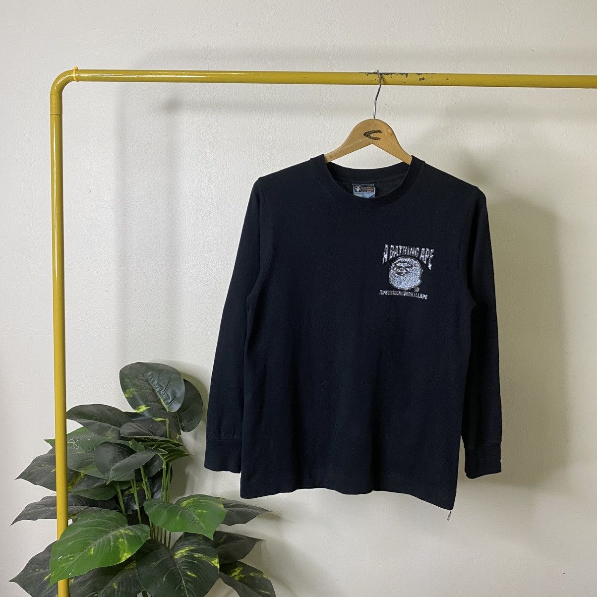 Bape A Bathing Ape By Nigo Era LS T Shirt Size US S / EU 44-46 / 1 - 5 Thumbnail