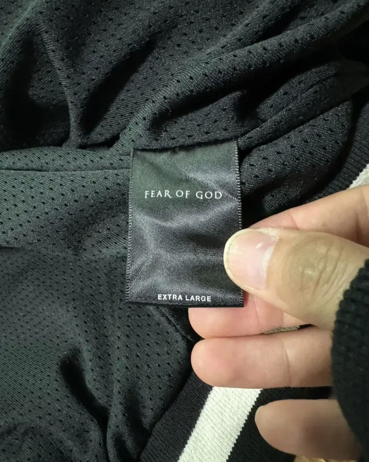 Fear of God Fear Of God Fifth Satin Manuel Baseball Jacket Size US XL / EU 56 / 4 - 8 Thumbnail