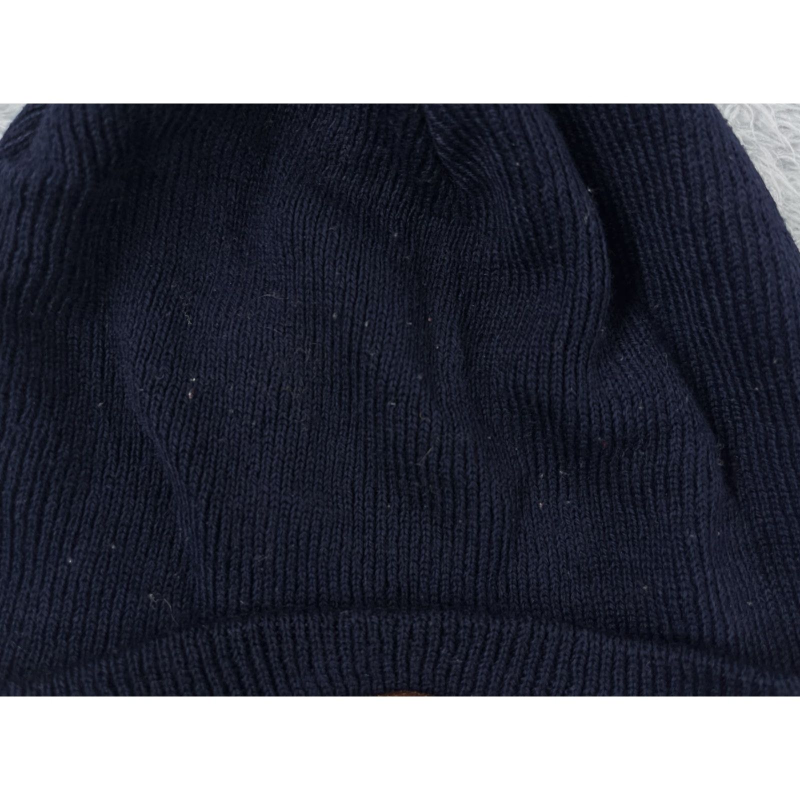 Vintage VINTAGE Montana Army National Guard Beanie Toque Adult OS Blue Knit Acrylic Outdoors Hat Men One Size Blue Army Logo 90s Mens Size ONE SIZE - 3 Thumbnail