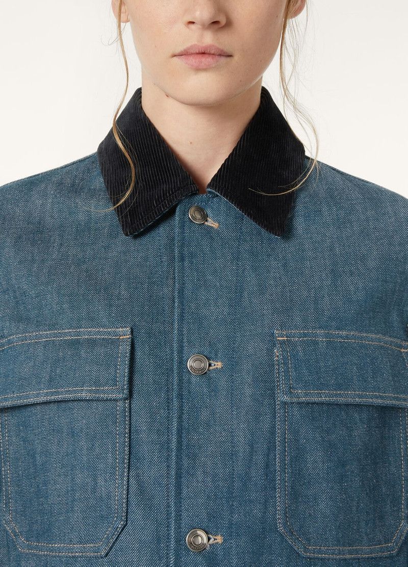 Loro Piana o1srvl11e0526 FAP2843 Dean Field Jacket in Blue Size XS / US 0-2 / IT 36-38 - 3 Thumbnail