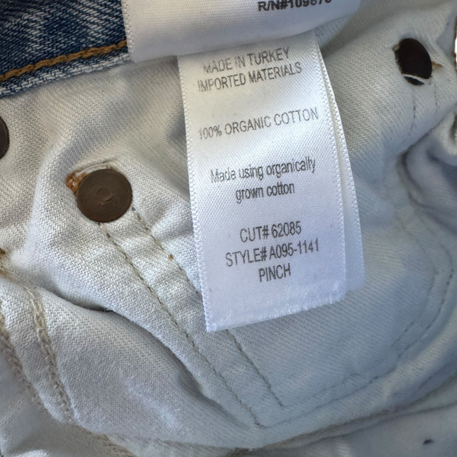 Agolde AGOLDE Pinch Waist High Rise Kick Jean Riptide Size 26" / US 2 / IT 38 - 4 Thumbnail
