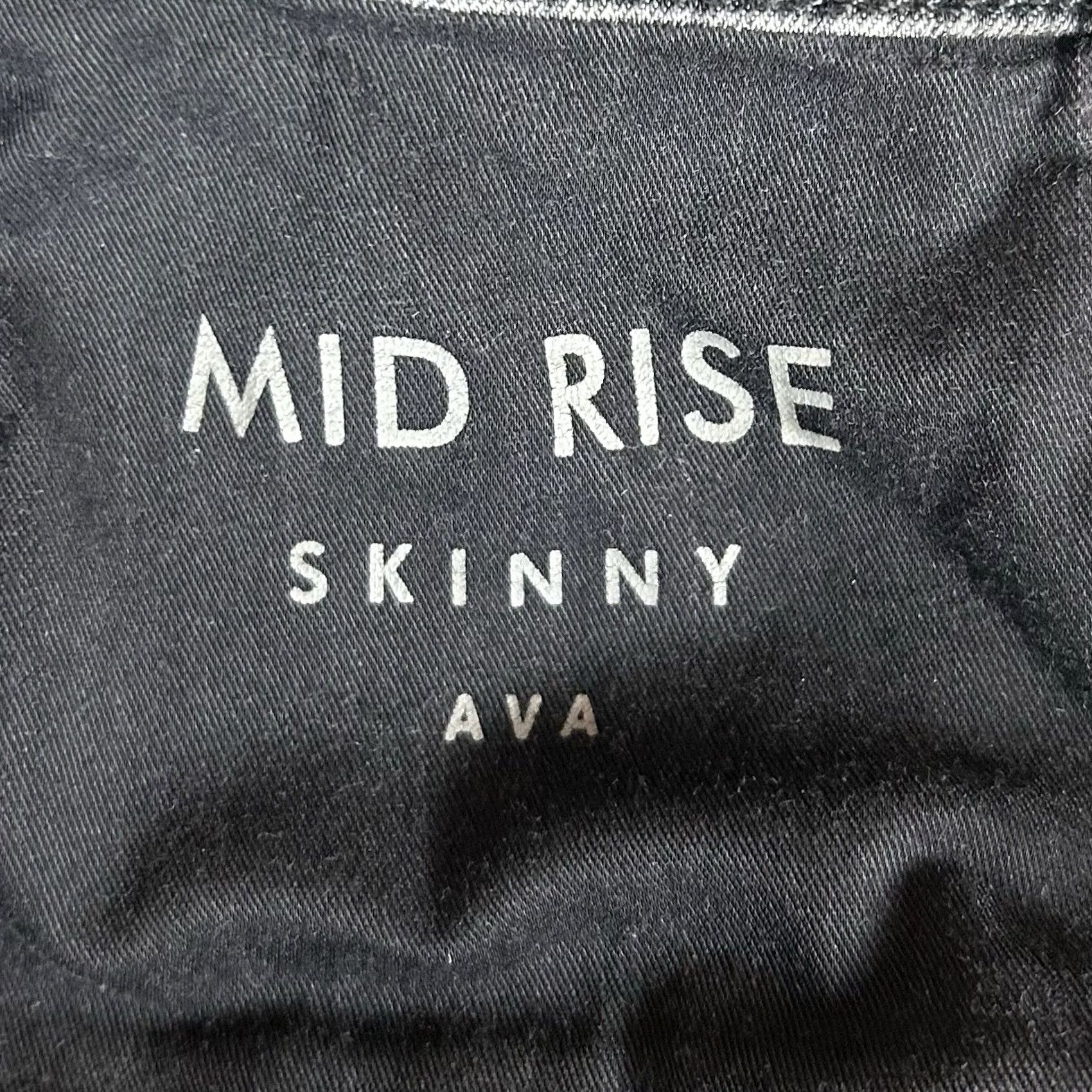 Lucky Brand Lucky Brand Jeans Mid Rise Skinny Ava Ankle 27 In Gray Denim Women's 4/27 Casual Size 27" / US 4 / IT 40 - 7 Thumbnail