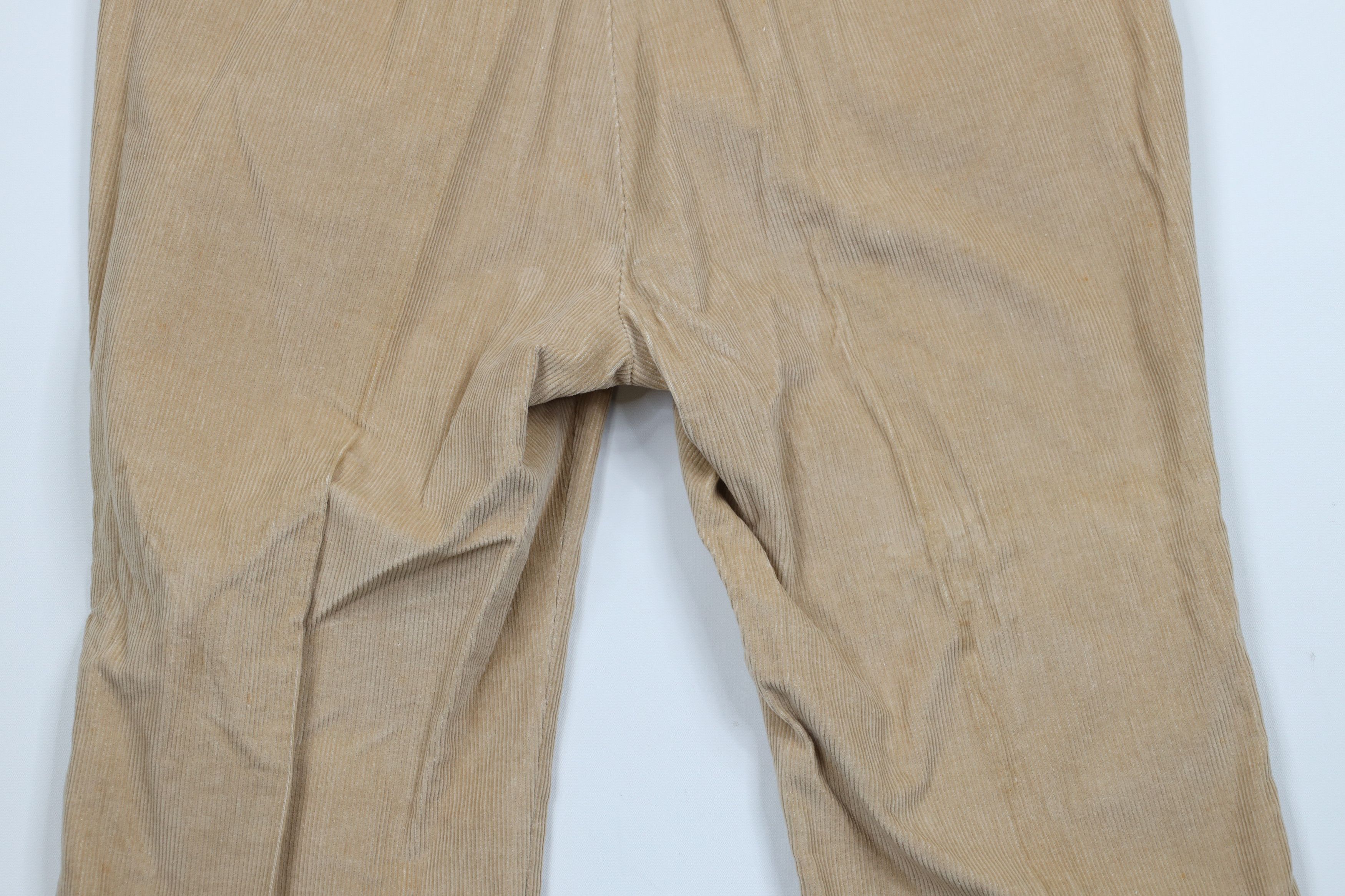 Vintage Vintage 70s Streetwear Bell Bottoms Corduroy Chino Pants Size US 36 / EU 52 - 13 Thumbnail
