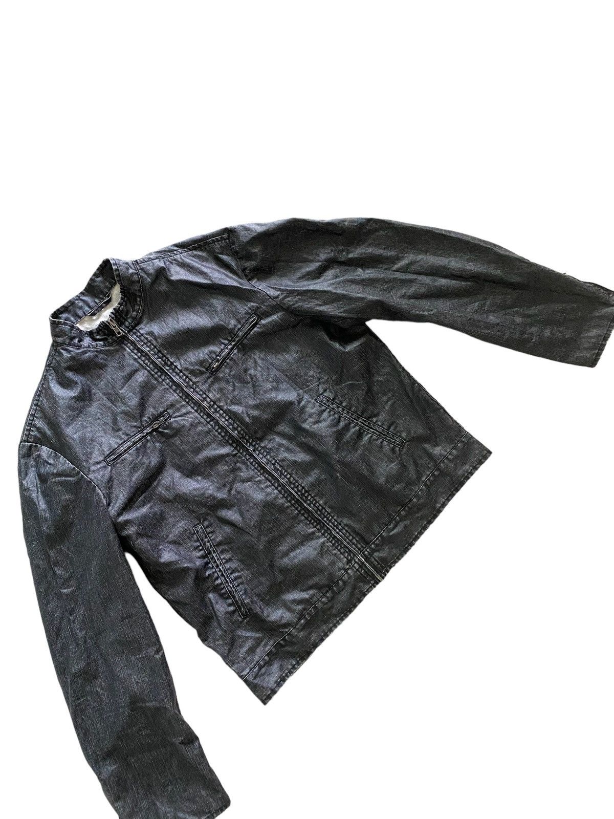 Calvin Klein × Calvin Klein 205W39NYC × Seditionaries CK CALVIN KLEIN Black Jacket zipper Punk bikers design style Size US XL / EU 56 / 4 - 14 Thumbnail