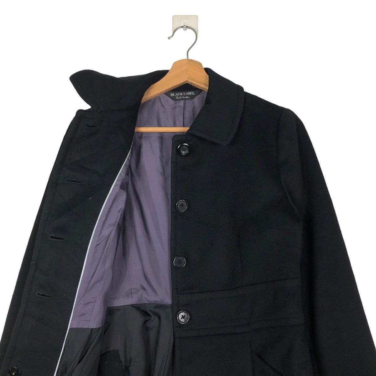 Japanese Brand 🔥Paul Smith Black Label Wool Long Jacket Herringbone Size US M / EU 48-50 / 2 - 12 Thumbnail