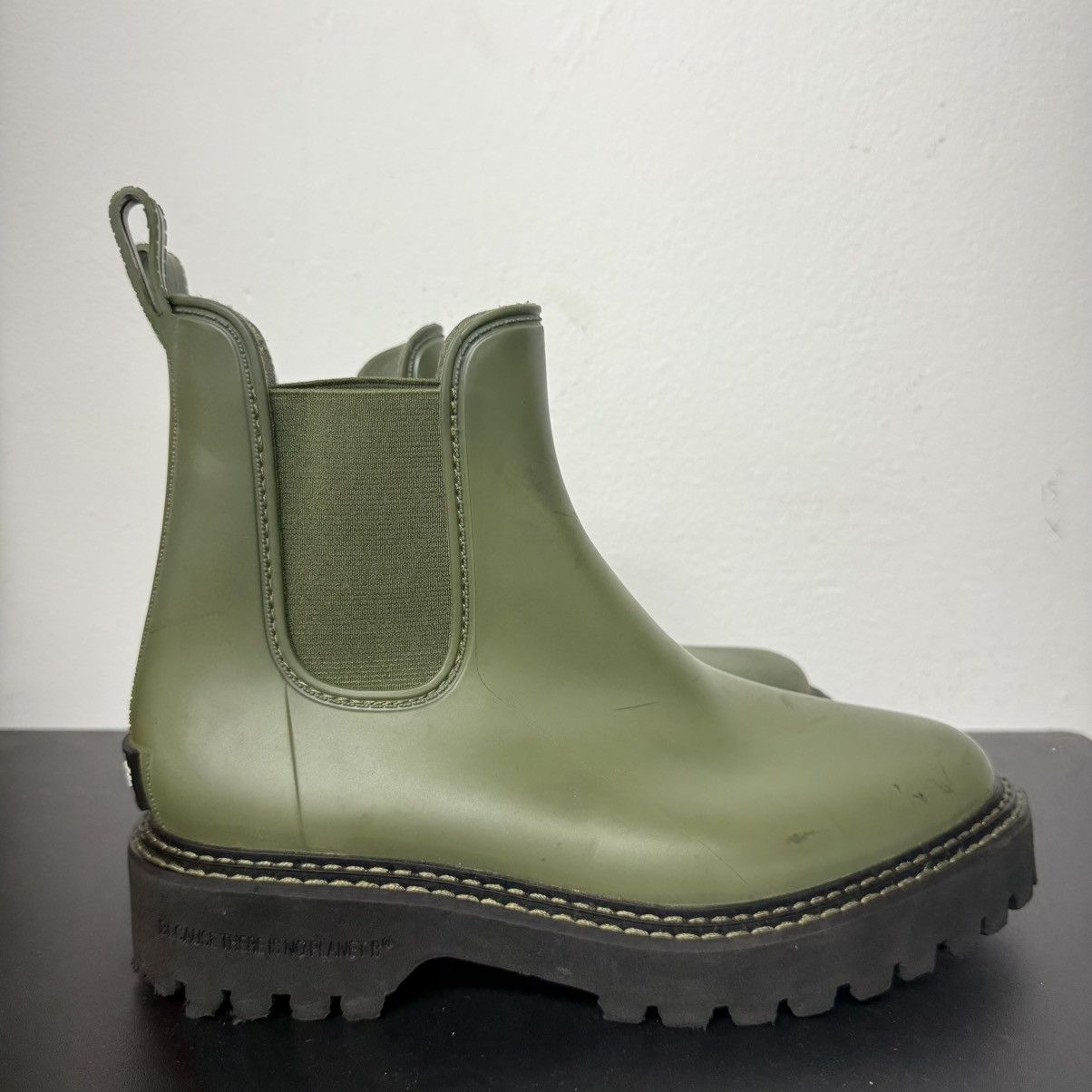ECOALF Ecoalf Chelsea Boots Olive Green Size US 7.5 / EU 40-41 - 4 Thumbnail