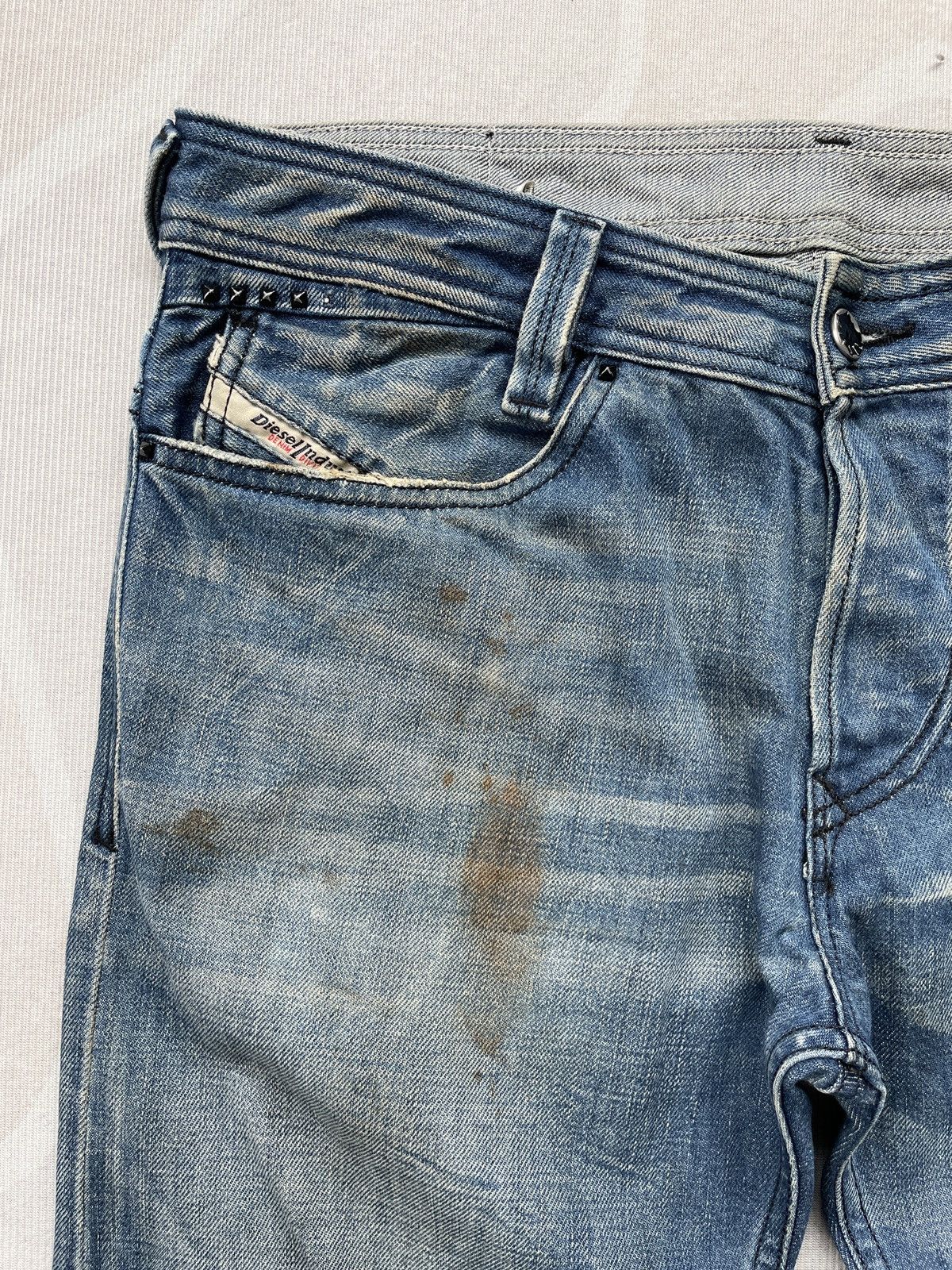 Diesel Diesel Slammer Pocket Stud Jeans Size US 34 / EU 50 - 6 Thumbnail