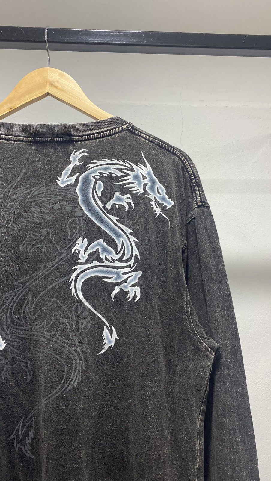 Japanese Brand Crosskeys Sukajan Dragon Washed 90s Size US XL / EU 56 / 4 - 15 Thumbnail