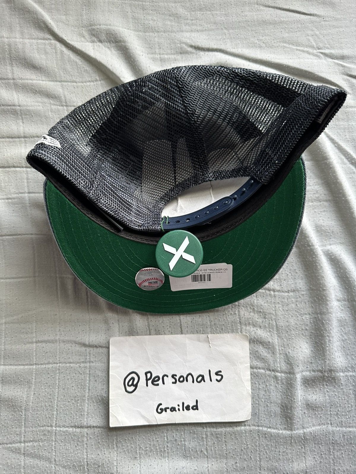 Eric Emanuel × MLB NEW Eric Emanuel Houston Astros Big League Trucker Size ONE SIZE - 8 Thumbnail