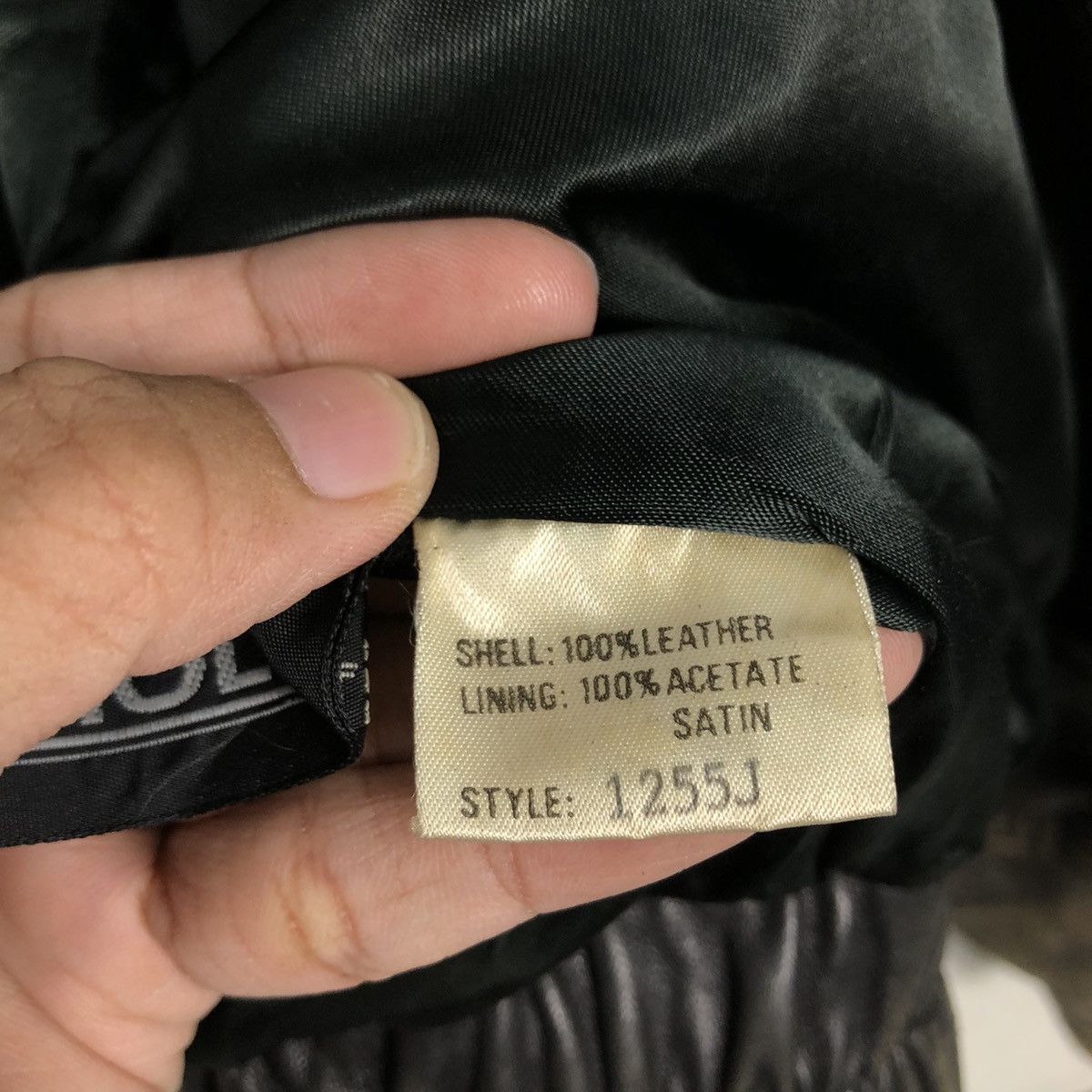 Japanese Brand Robert Comstock Vintage Black Leather Bomber Jacket Size US M / EU 48-50 / 2 - 22 Thumbnail