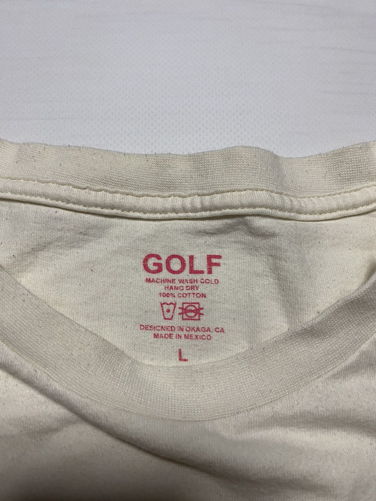 Golf Wang × Japanese Brand Vintage GOLF Big logo distressed Box fit y2k t shirt Size US L / EU 52-54 / 3 - 3 Thumbnail