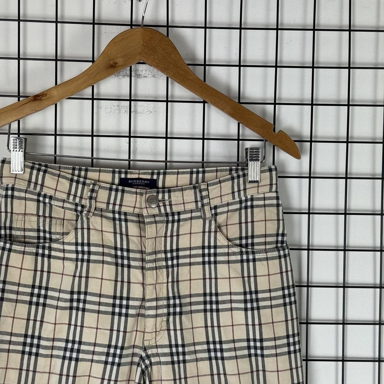 Burberry Burberry Nova Check Bottoms Vintage 90s Womans Size 32" / US 10 / IT 46 - 4 Thumbnail