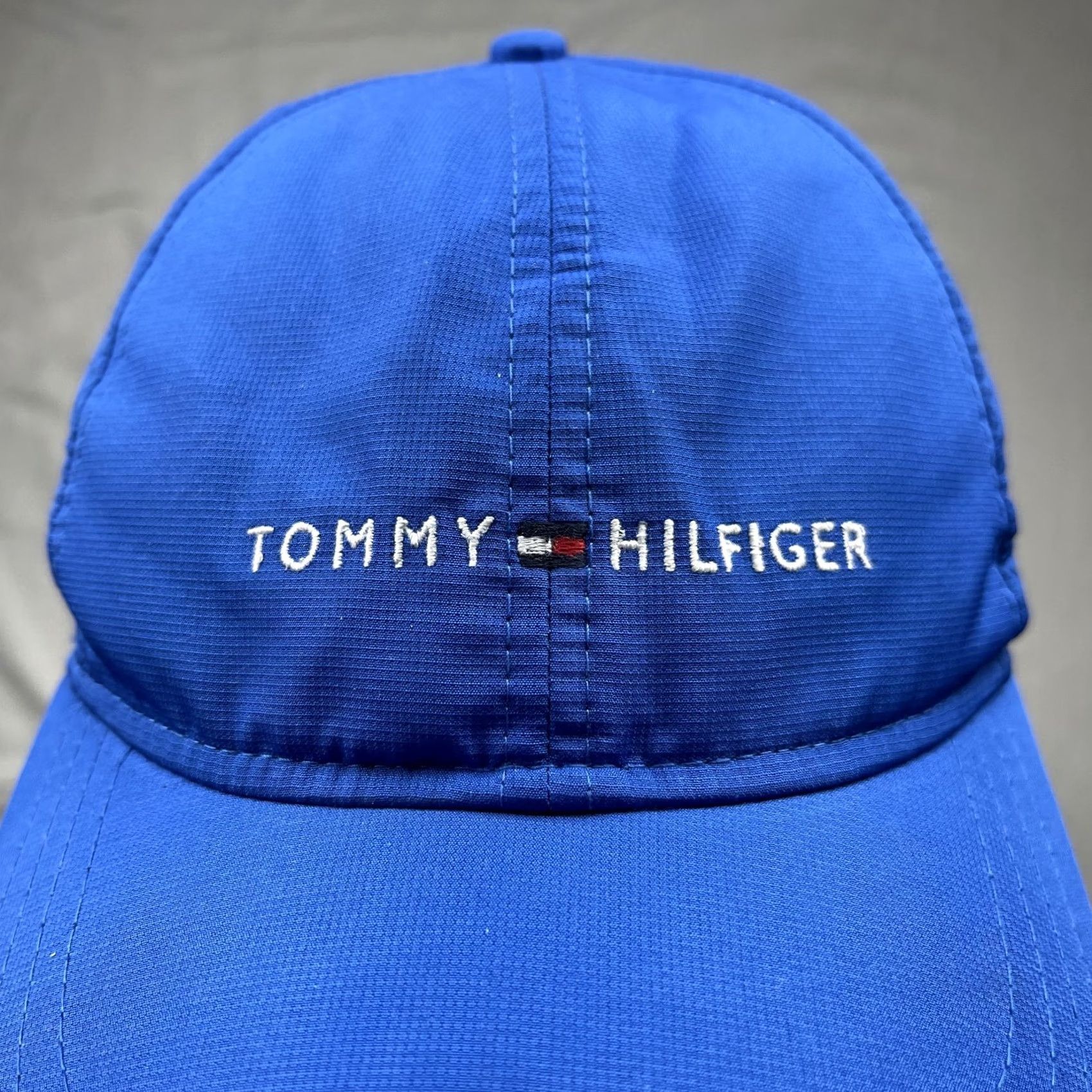 Tommy Hilfiger Tommy Hilfiger Hat Cap Mens Adjustable Blue 6 Panel Vented Golf Outdoor Gym Hat Cap Mens Adjustable Blue 6 Panel Vented Golf Outdoor Gym Size ONE SIZE - 3 Thumbnail