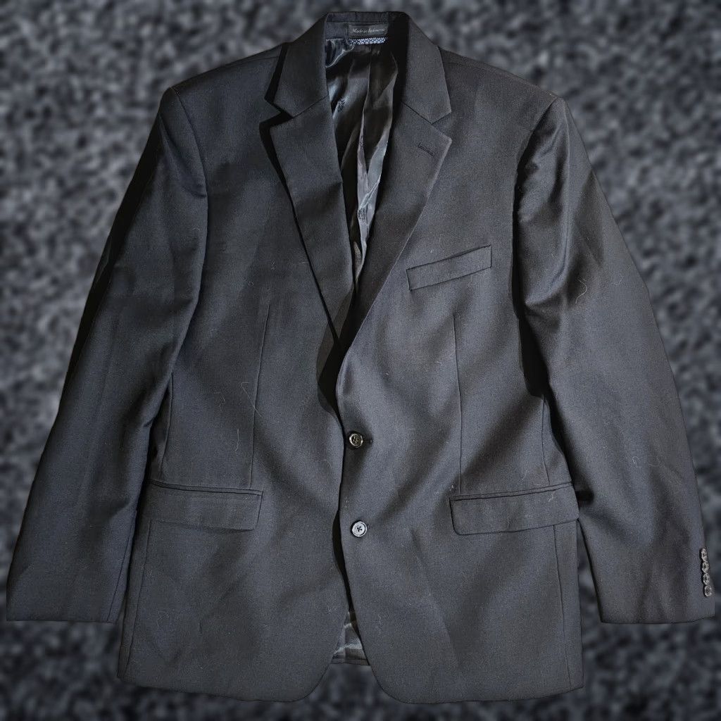 Ralph Lauren LAUREN Ralph Lauren Signature Blazer Wool Blend Suit Coat Mens Sz 44 Long Black Size 44R - 1 Thumbnail
