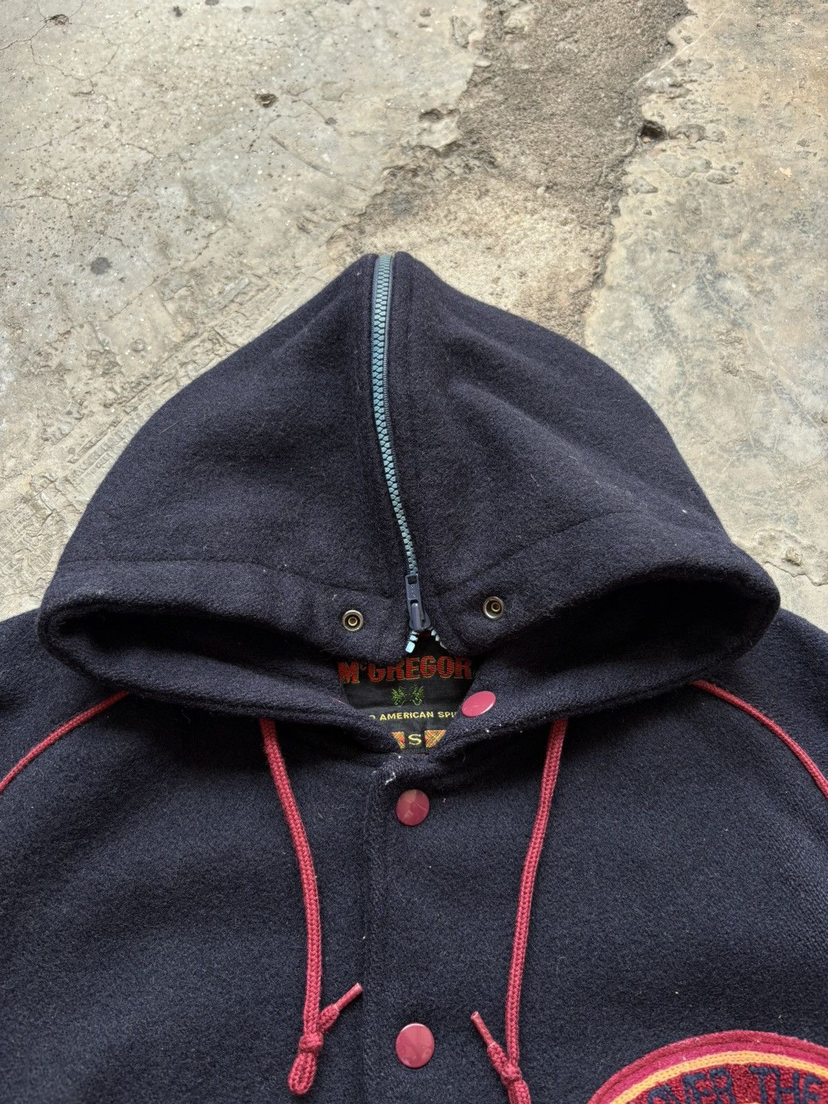 McGregor 80s Vintage McGregor Wool Varsity Jacket Size US S / EU 44-46 / 1 - 5 Thumbnail