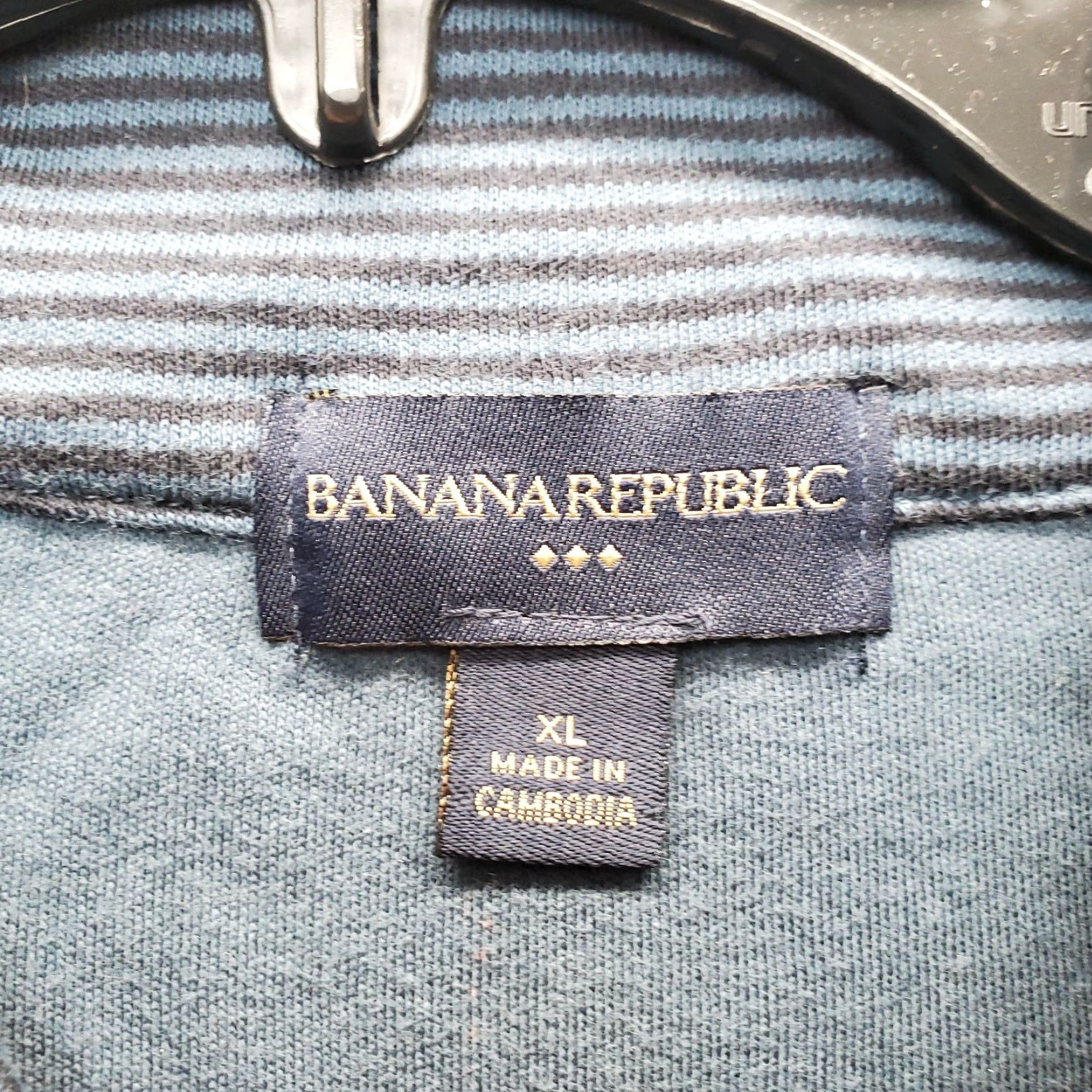 Banana Republic Banana Republic Fleece Jacket Womens XL Blue Zipper Pockets Mock Neck Full Zip Size XL / US 12-14 / IT 48-50 - 5 Thumbnail