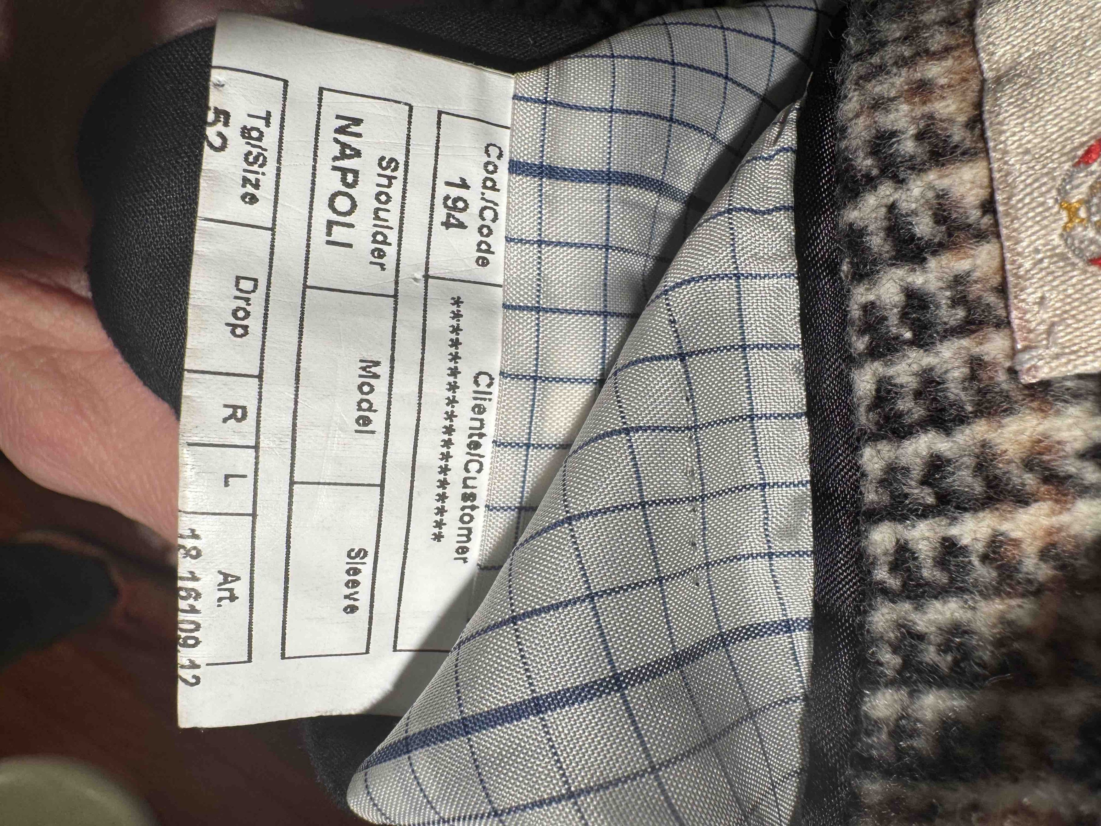 Luigi Borrelli Luxury Vintage Archivio Luigi Borrelli Coat Size US L / EU 52-54 / 3 - 11 Thumbnail