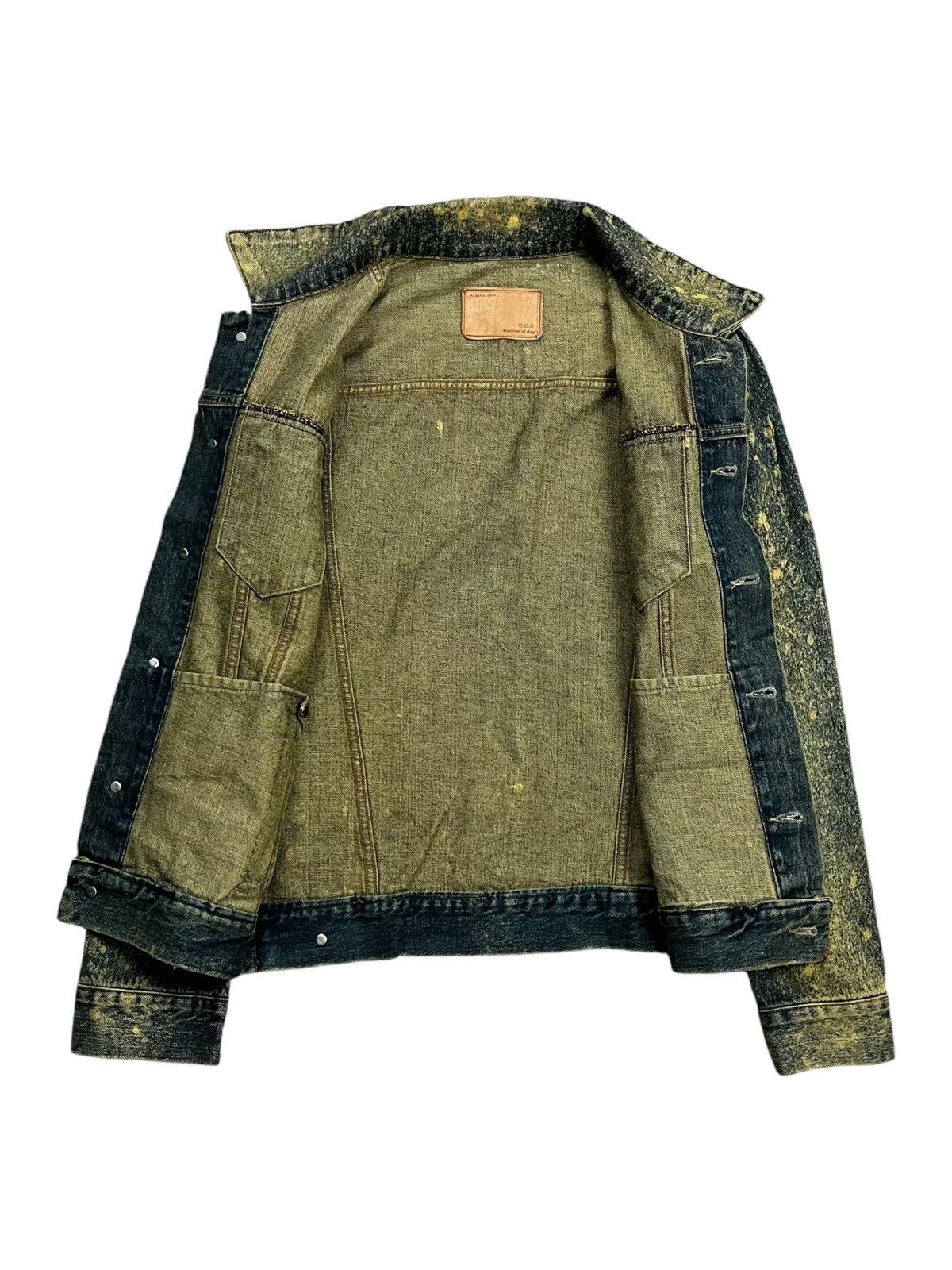 If Six Was Nine 2000s Number Of Day - Mudwash Denim Jacket Size US M / EU 48-50 / 2 - 7 Thumbnail