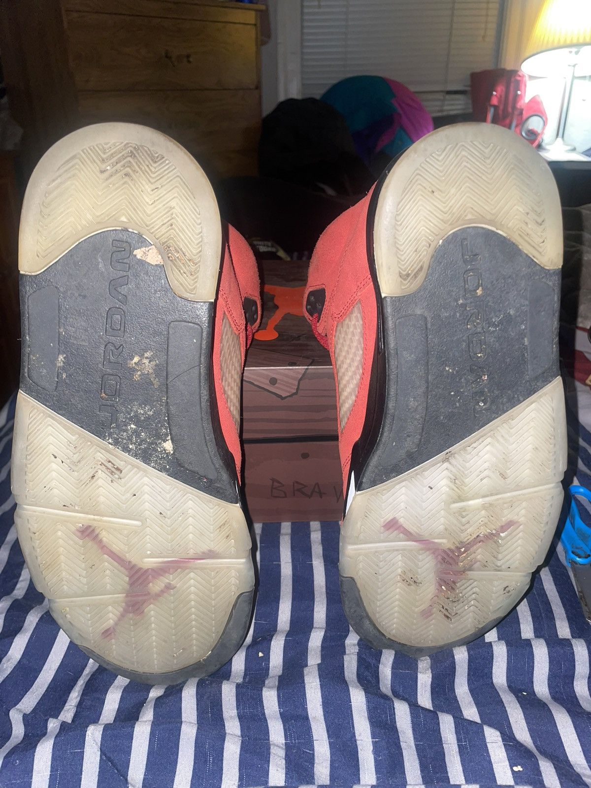 Jordan Brand × Nike Raging Bull 5s Size US 8 / EU 41 - 6 Thumbnail