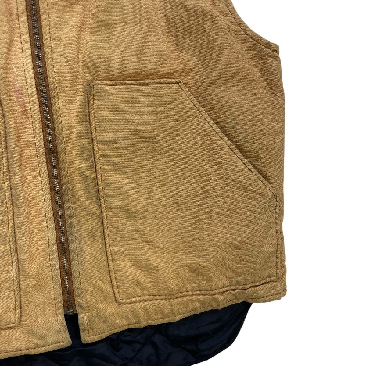 Japanese Brand × Vintage 💥Vintage Game Chips Duck Canvas Workwear Vest Jacket Size US M / EU 48-50 / 2 - 6 Thumbnail