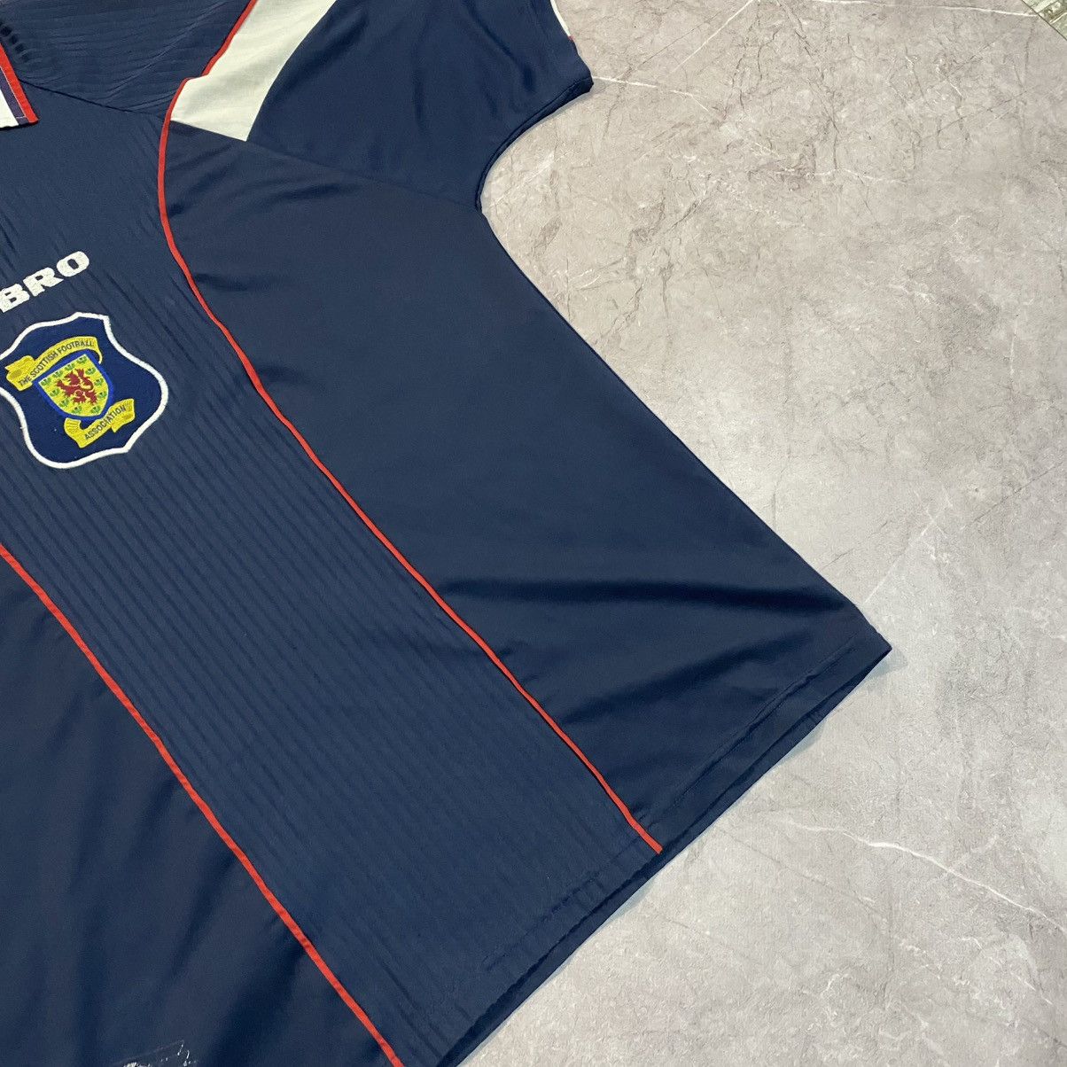 Umbro VINTAGE UMBRO SCOTLAND TEE CENTER LOGO SOCCER JERSEY 90S Size US XL / EU 56 / 4 - 6 Thumbnail