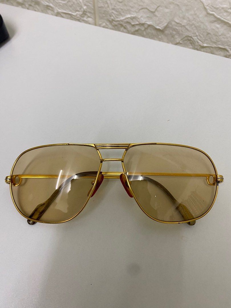 Cartier Cartier Vendome 1988 Aviator Sunglasses Size ONE SIZE - 1 Thumbnail