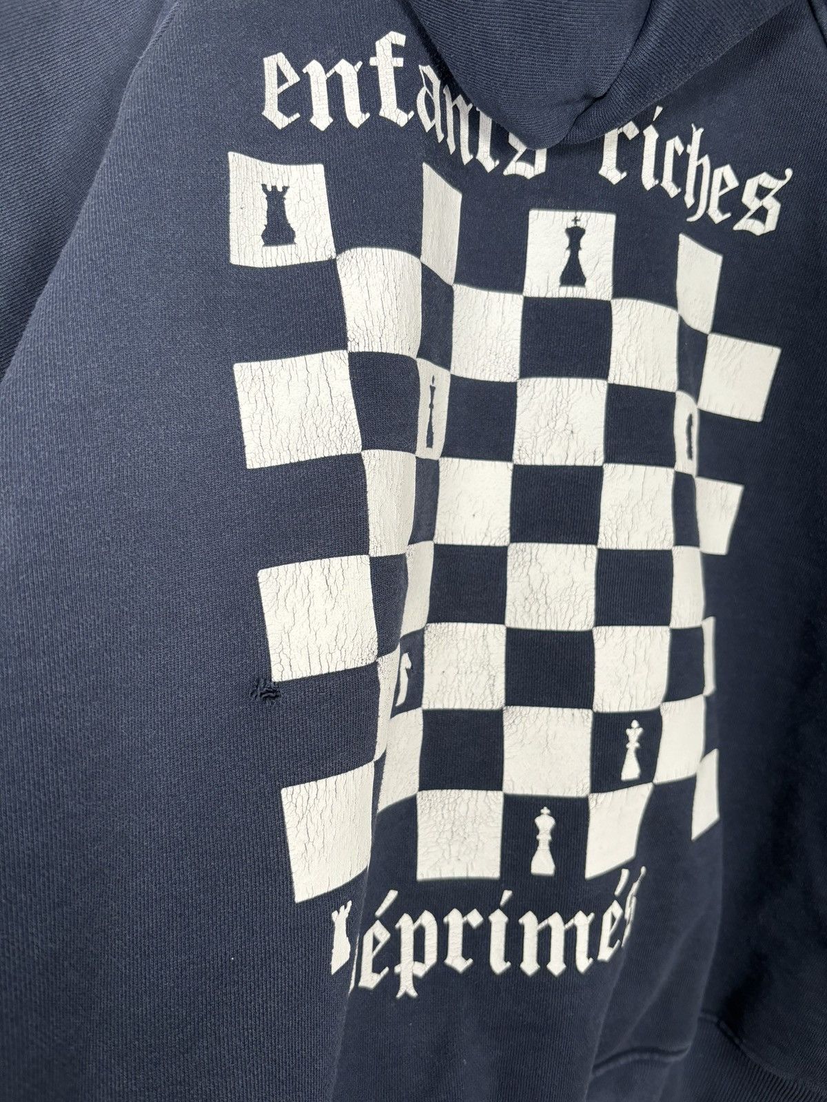 Enfants Riches Deprimes 🚭RARE ERD🚭2018 NAVY BLUE “CHECKERBOARD LOGO HOODIE” GRAIL Size US L / EU 52-54 / 3 - 5 Thumbnail