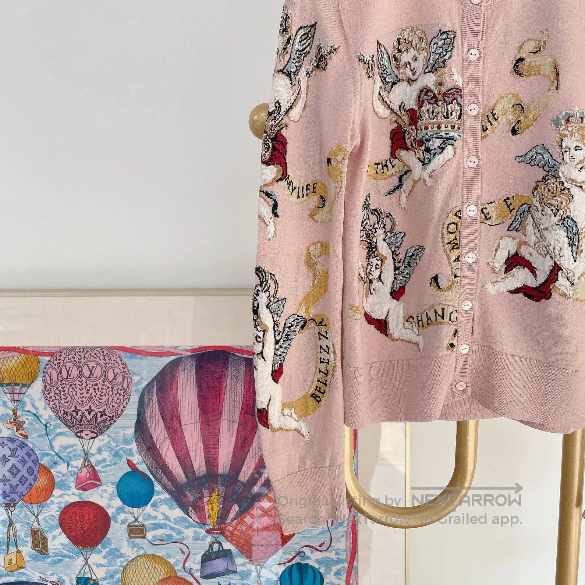 Dolce & Gabbana Dolce&Gabbana Pink Embroidered Top. Size S / US 4 / IT 40 - 5 Thumbnail