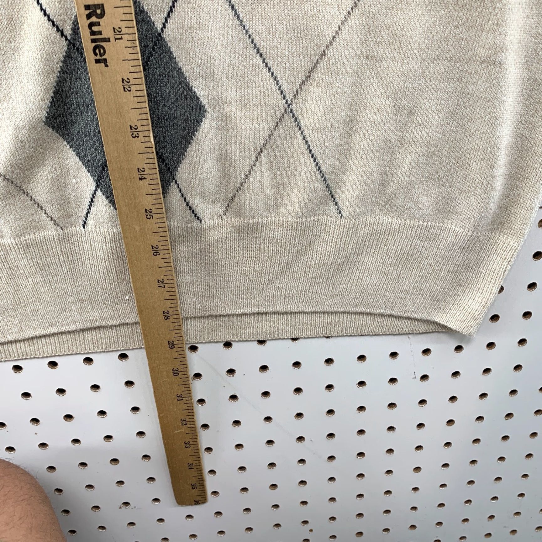 Dockers DOCKERS Argyle Sweater Vest Mens 2XL Brown Sleeveless V-Neck NWT Size US XXL / EU 58 / 5 - 5 Thumbnail