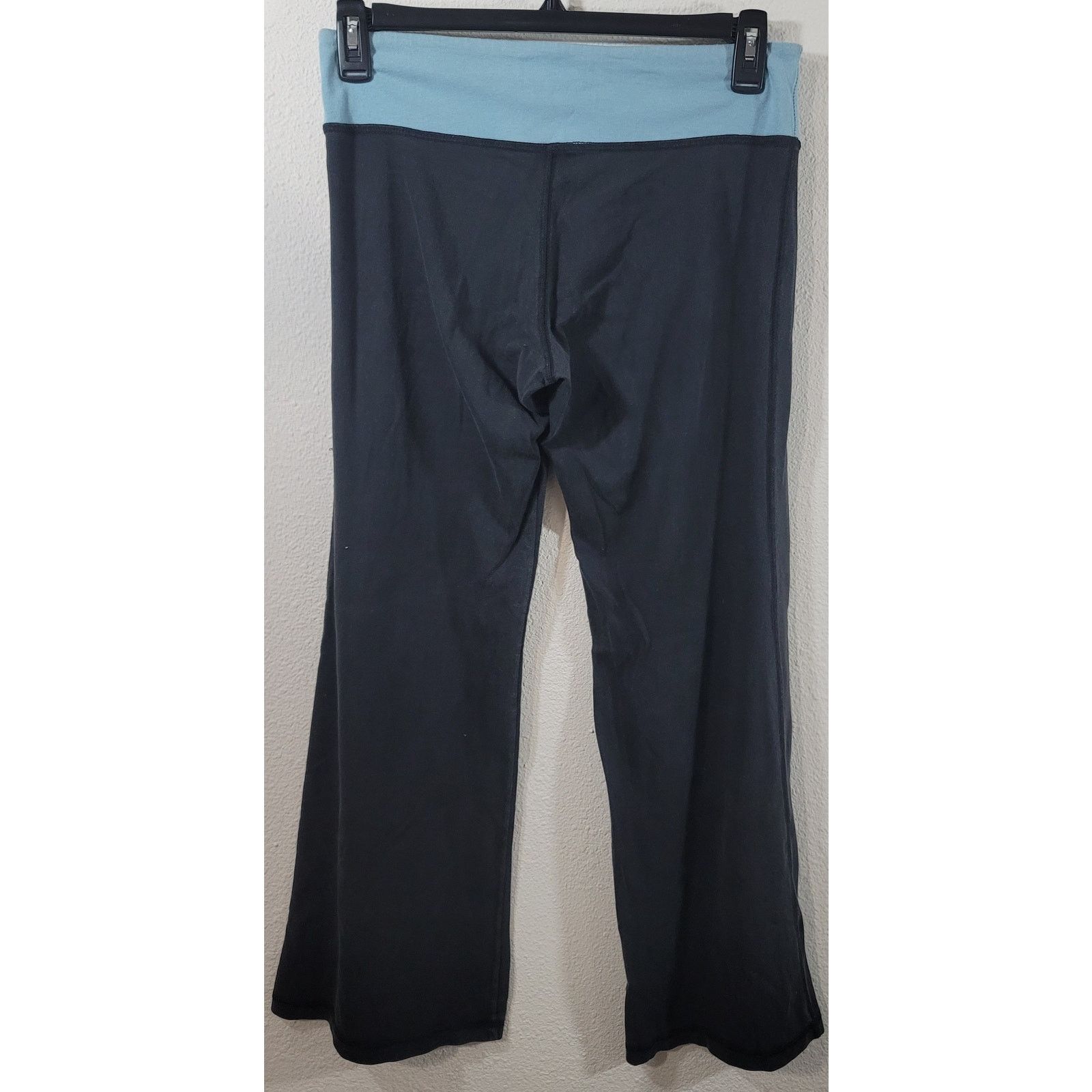 Other Jones New York Sport Black Blue Waist Band Leggings Medium Size 32" / US 10 / IT 46 - 2 Thumbnail