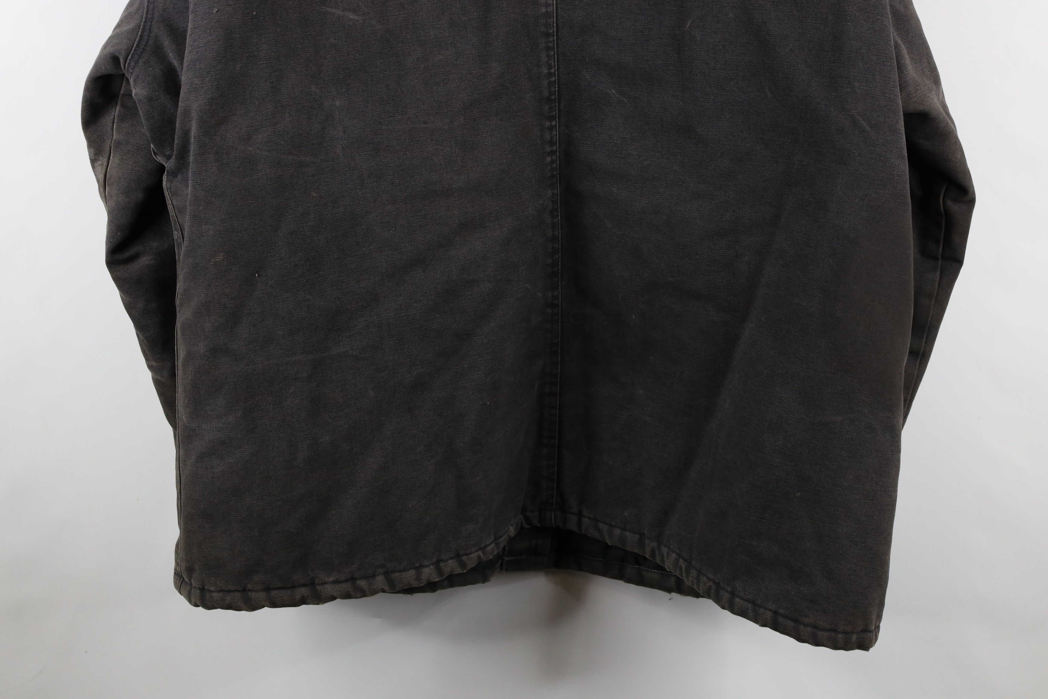 Vintage Vintage 90s Streetwear Quilted Canvas Chore Barn Jacket USA Size US XXL / EU 58 / 5 - 17 Thumbnail
