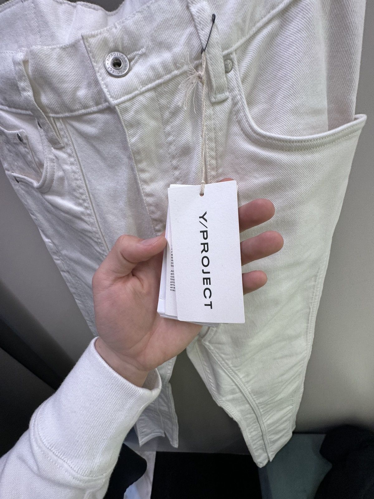 Y/Project Y/Project Front Panel Denim Size US 30 / EU 46 - 6 Thumbnail