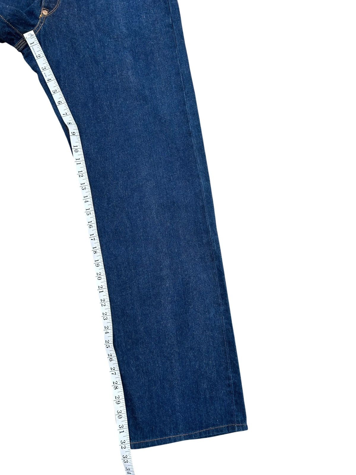 Kapital Buckle Back Vintage Lee Cowboy Selvedge Distressed Denim Size US 36 / EU 52 - 21 Thumbnail