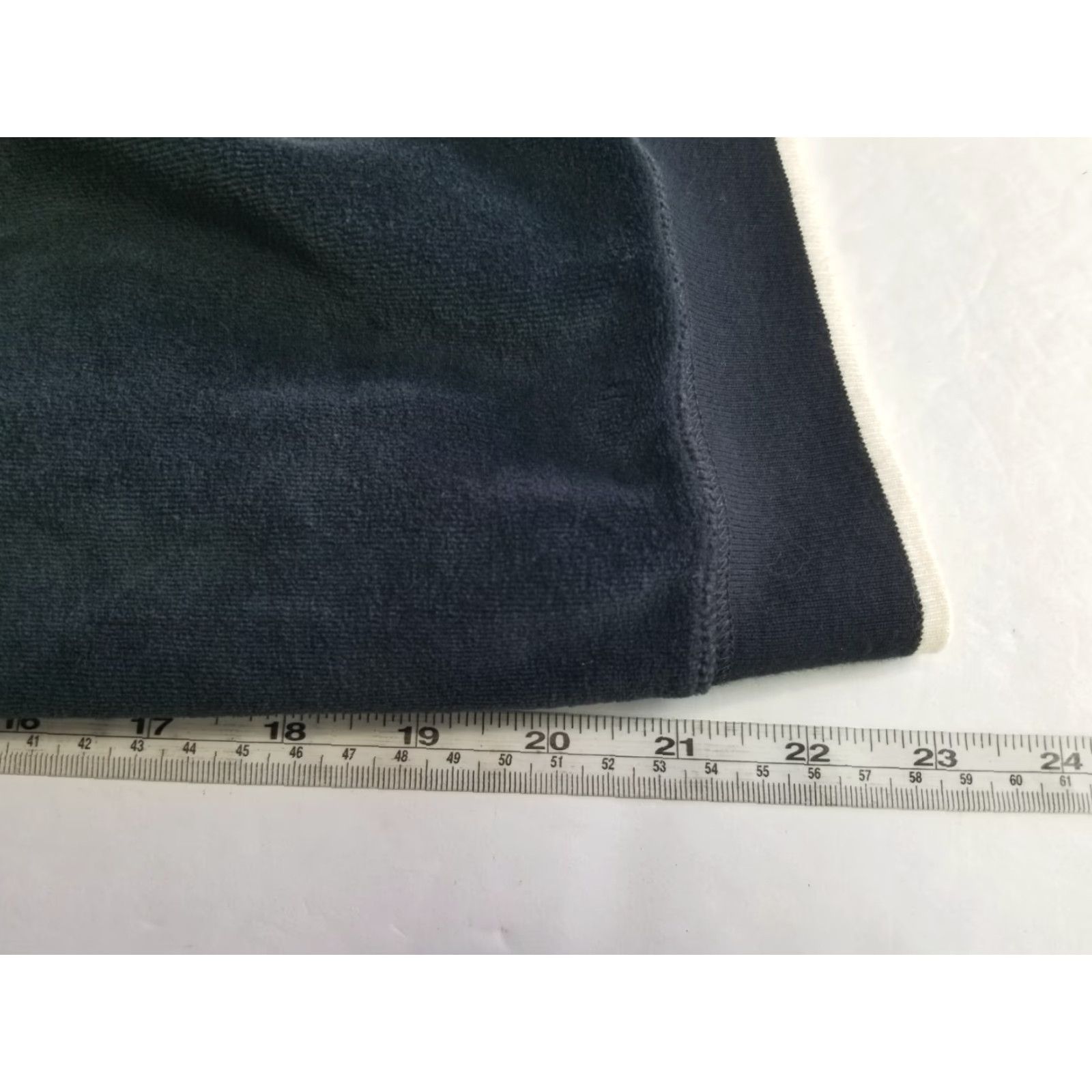 Polo Ralph Lauren VINTAGE Ralph Lauren Polo Hoodie Sweatshirt Velvet Women Medium Gray Logo Pockets Full-Zip Sweatshirt Velveteen Accents 100% Cotton Polo Size M / US 6-8 / IT 42-44 - 6 Thumbnail