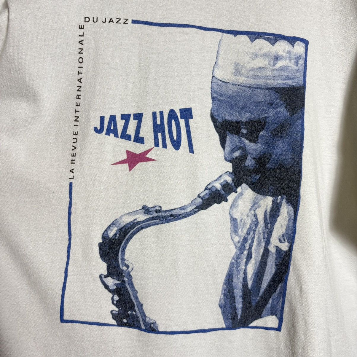 Band Tees Vintage 90s Jazz Hot T-Shirt / Blues Size US L / EU 52-54 / 3 - 3 Thumbnail