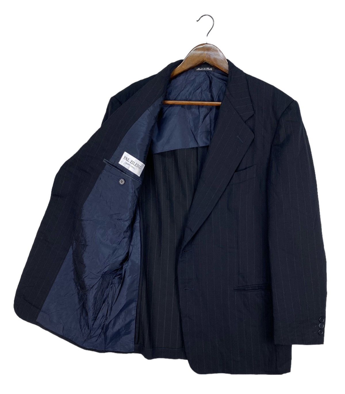 MR & MRS ITALY Pal Zileri Stripe Blazer Size 50R - 1 Thumbnail