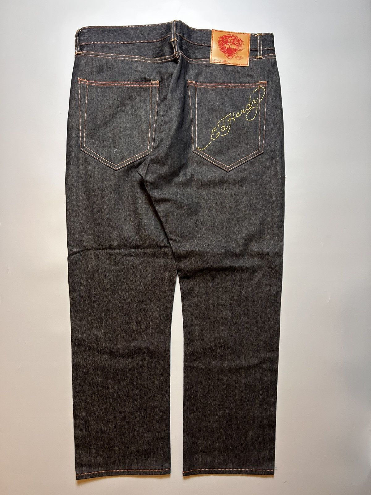 Ed Hardy Ed Hardy 2009 Denim Jeans Raw denim Size US 40 / EU 56 - 1 Thumbnail