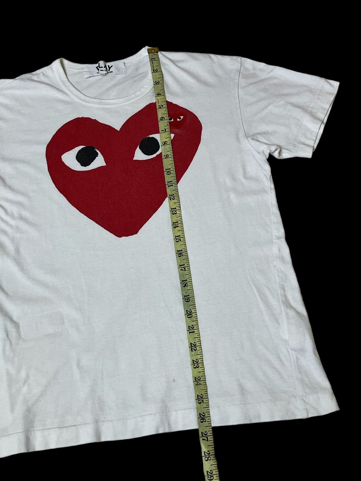 Comme des Garcons PLAY ICONIC🔥PLAY COMME DES GARCONS CDG RED HEART TEE SHIRT Size US M / EU 48-50 / 2 - 7 Thumbnail
