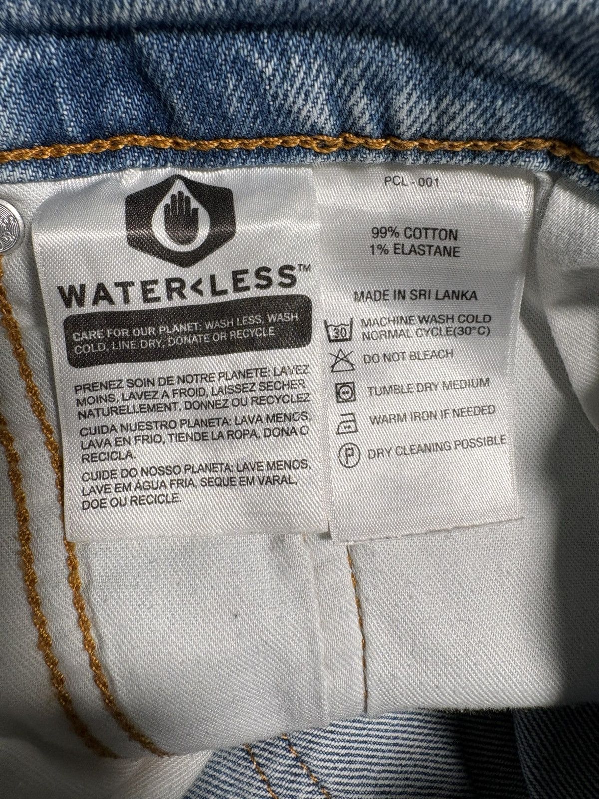 Levi's Levi's Distressed Straight Jeans Built-in Drawstring 32x32 Size US 32 / EU 48 - 9 Thumbnail