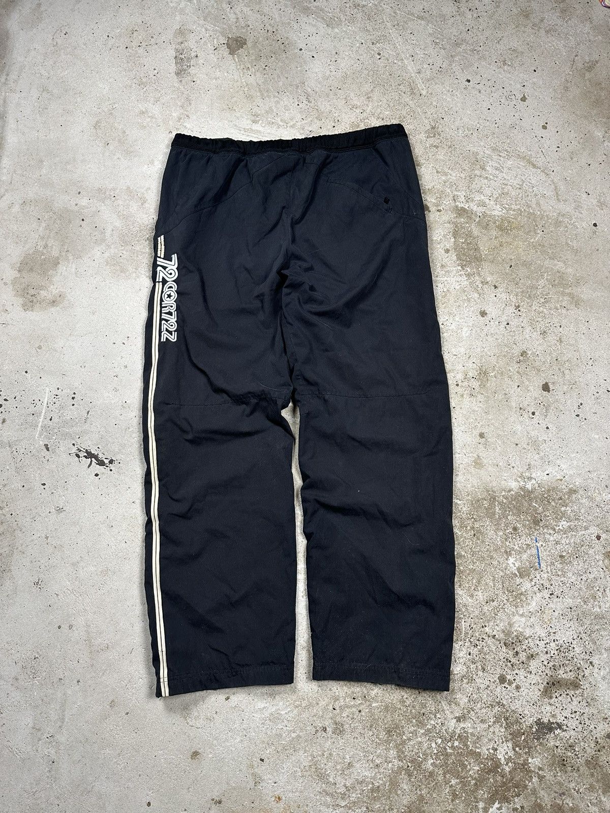 Nike × Vintage ‼️ Vintage y2k Nike Black Track Pants Swoosh Cortez72 Size US 36 / EU 52 - 2 Thumbnail