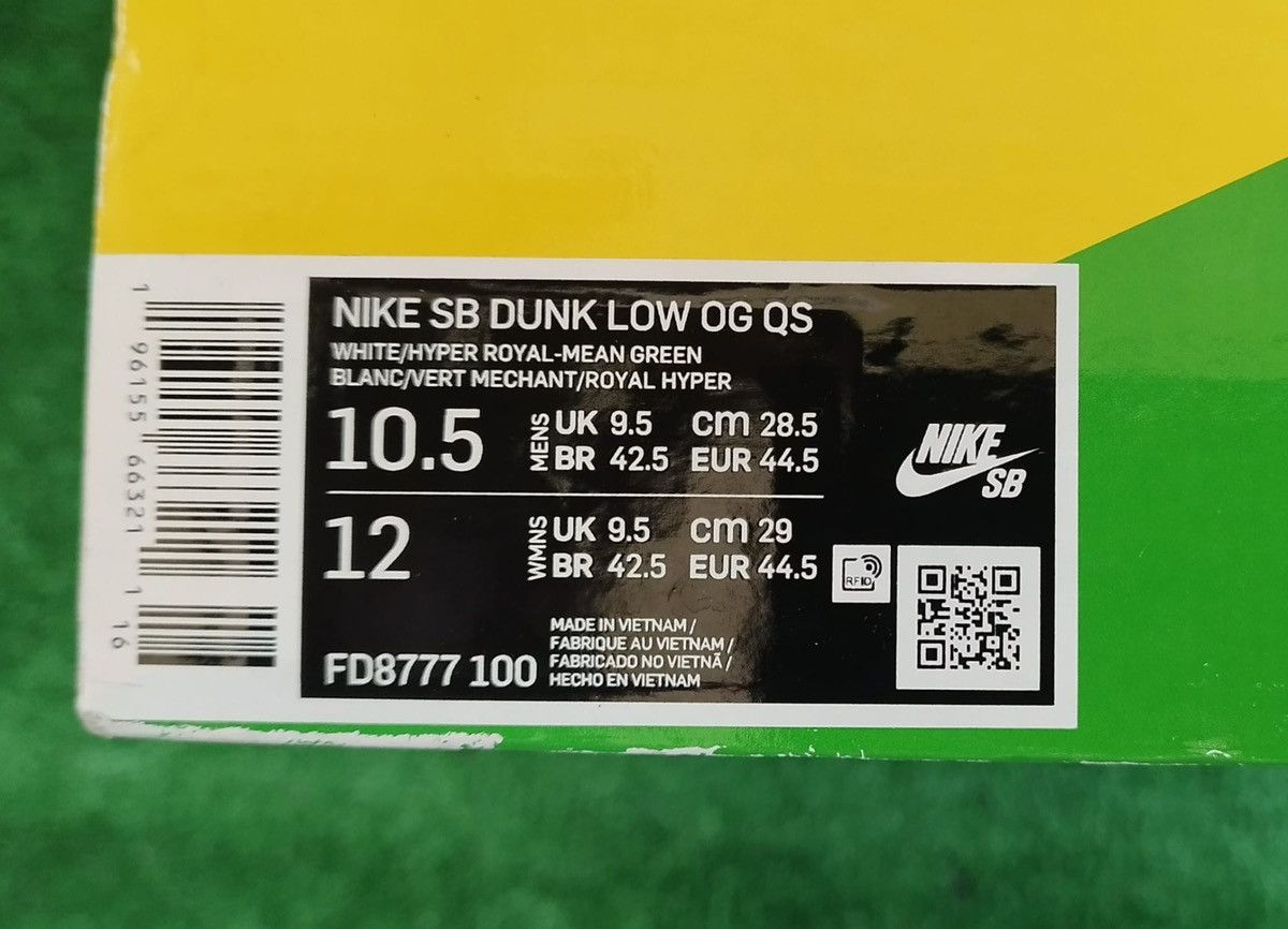 Nike Shoes Nike x eBay SB Dunk Low Size US 10.5 / EU 43-44 - 11 Thumbnail