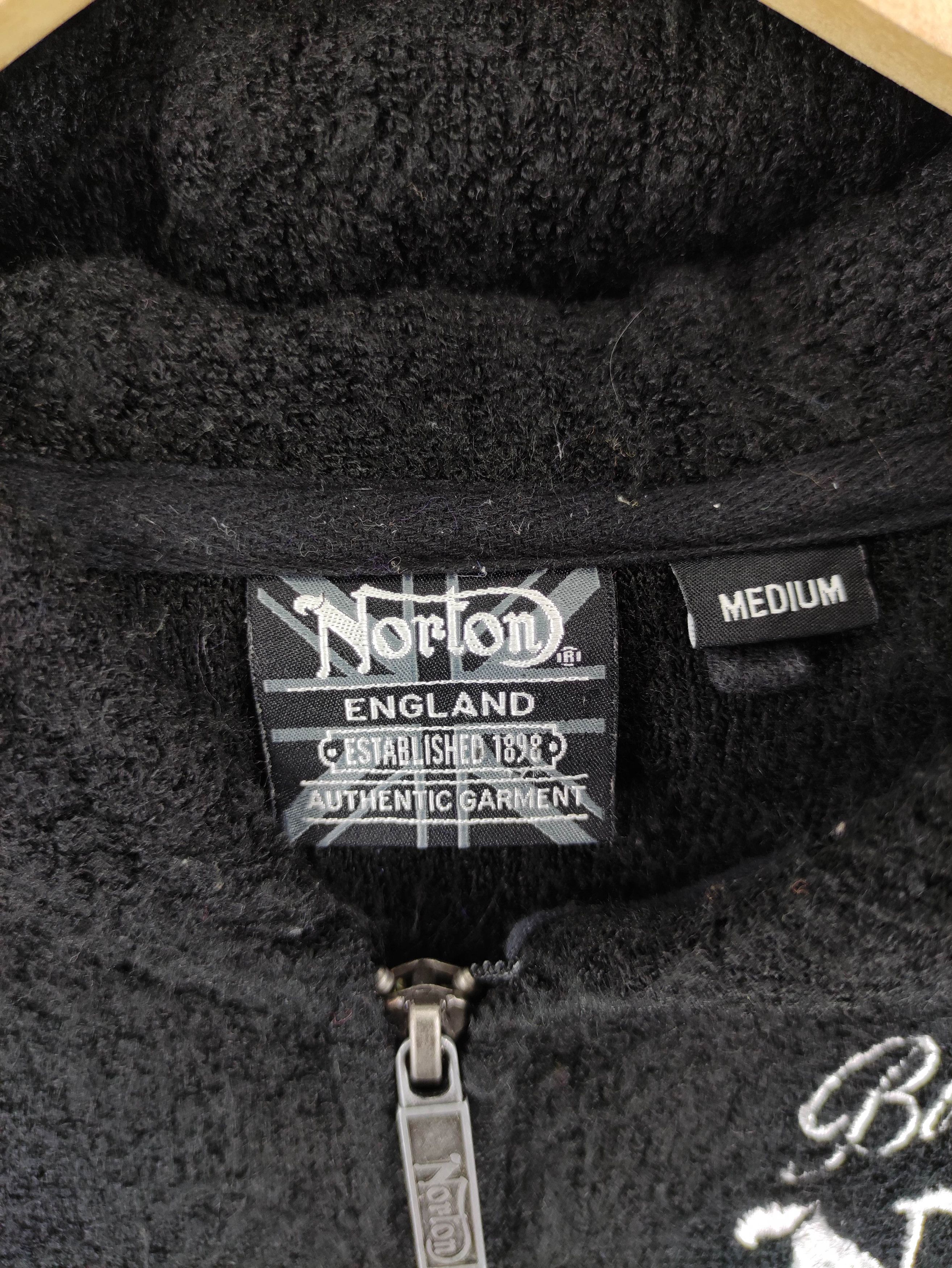 Norton Vinntage Norton Hoodie Sweater Zipper Size US M / EU 48-50 / 2 - 5 Thumbnail