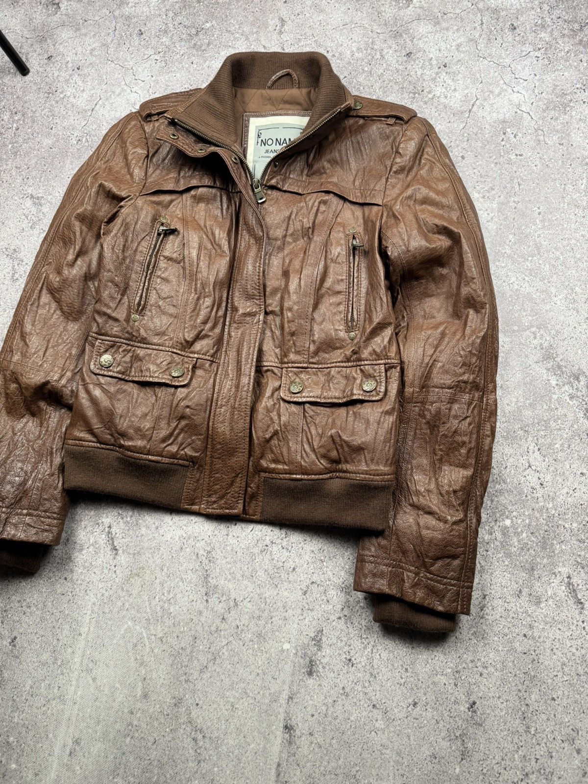 Japanese Brand Avant Garde Carol Christian Poell Style Leather Biker Jacket Size US S / EU 44-46 / 1 - 2 Thumbnail
